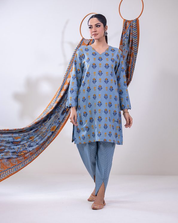 Unstitched Three Piece Lawn