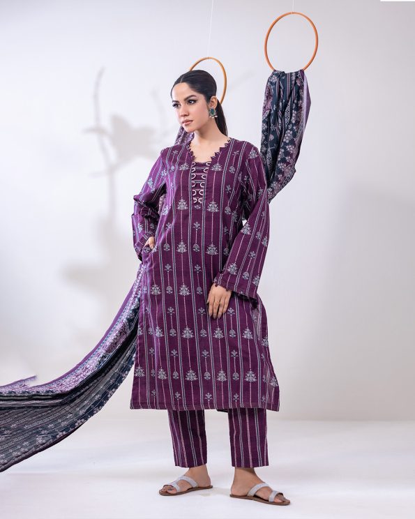 Unstitched Three Piece Lawn