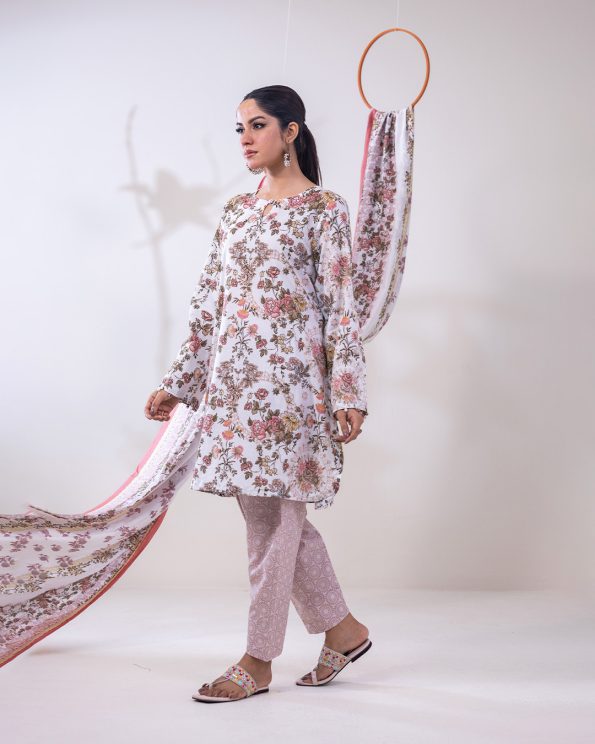 Unstitched Three Piece Lawn