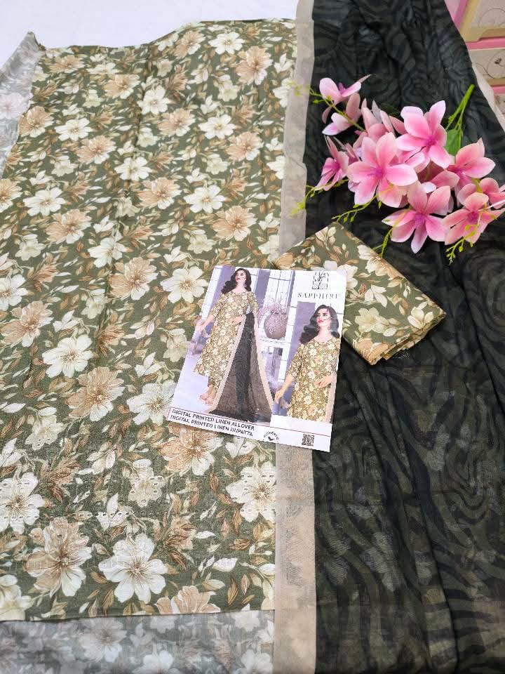 Exclusive Lawn Dress with Large Dupatta – 48″ Long | Buy Online in Bangladesh